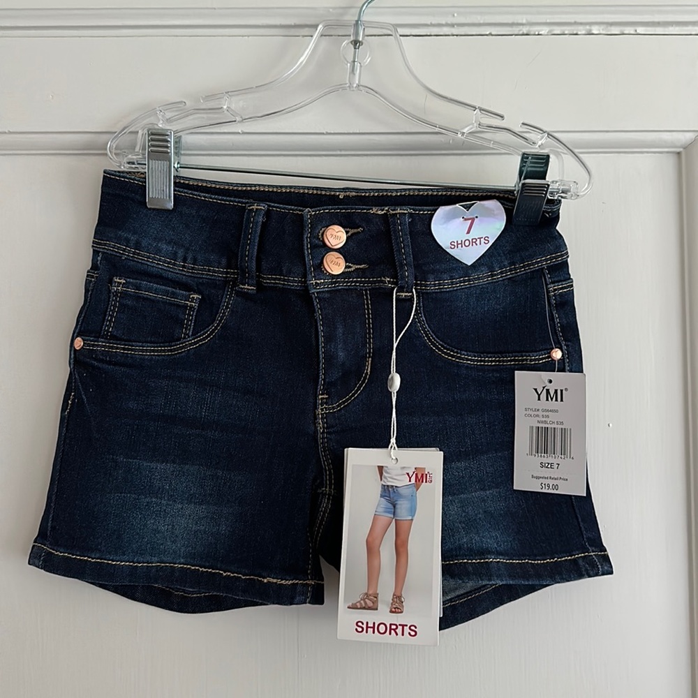 NWT YMI Girl Denim Shorts